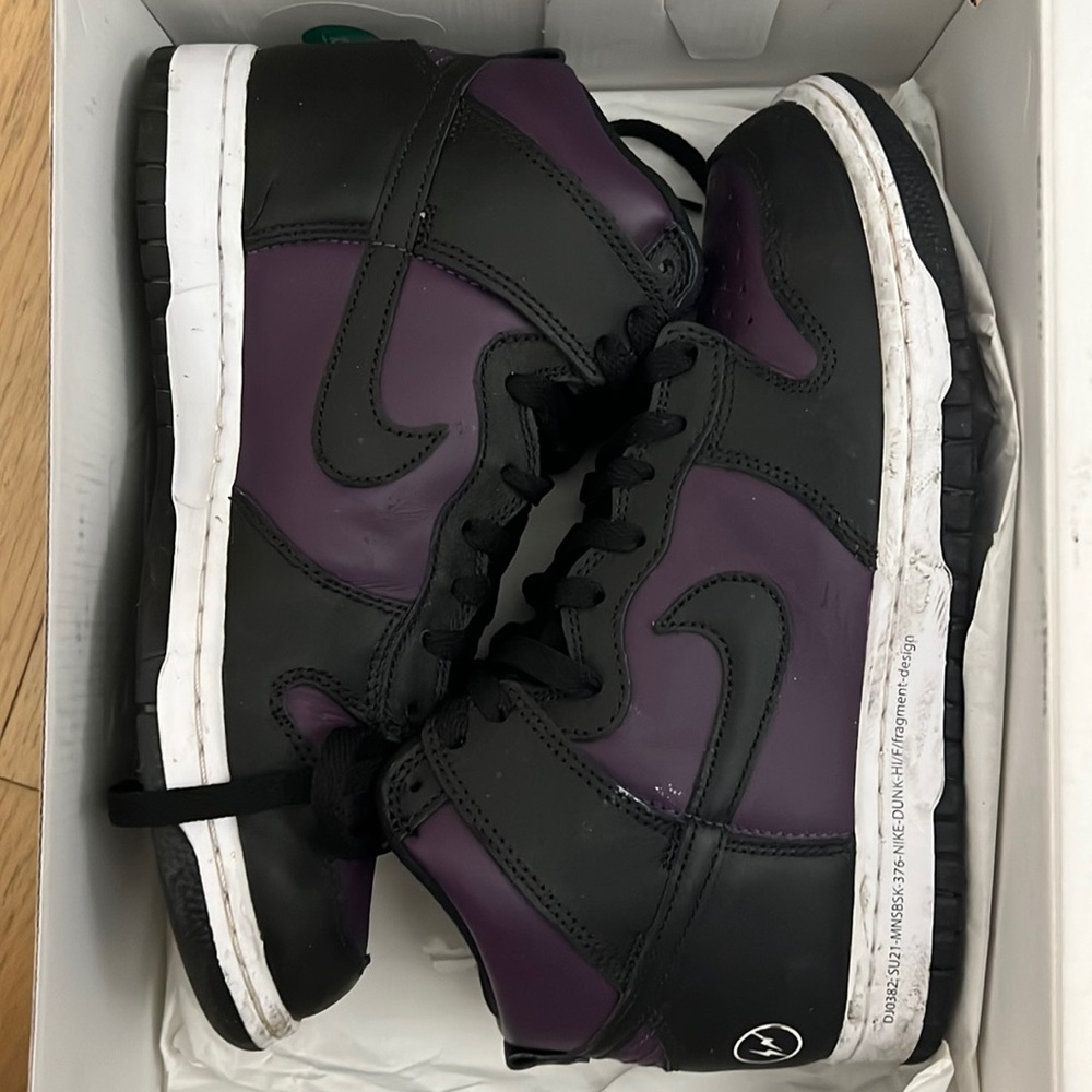 Wine black nike dunk high